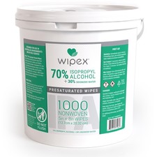 Wipex 70 Isopropyl Alcohol Wipes, Bulk 1000 Count - Ideal for Electronics,