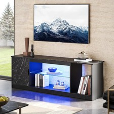 148cm Gaming TV Stand LED Entertainment Unit Console for TVs up to 65”