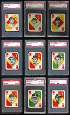 1951 Topps Blue Back All-PSA Near Complete Set / Lot 6 - EX/MT 7192671