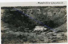 Fotokarten - Flandern - Belgien- Broodseinde - Minentrichter WW1
