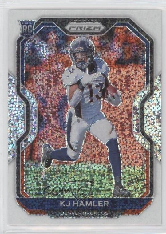 2020 Panini Prizm Rookie White Sparkle Prizm KJ Hamler #315 02u3