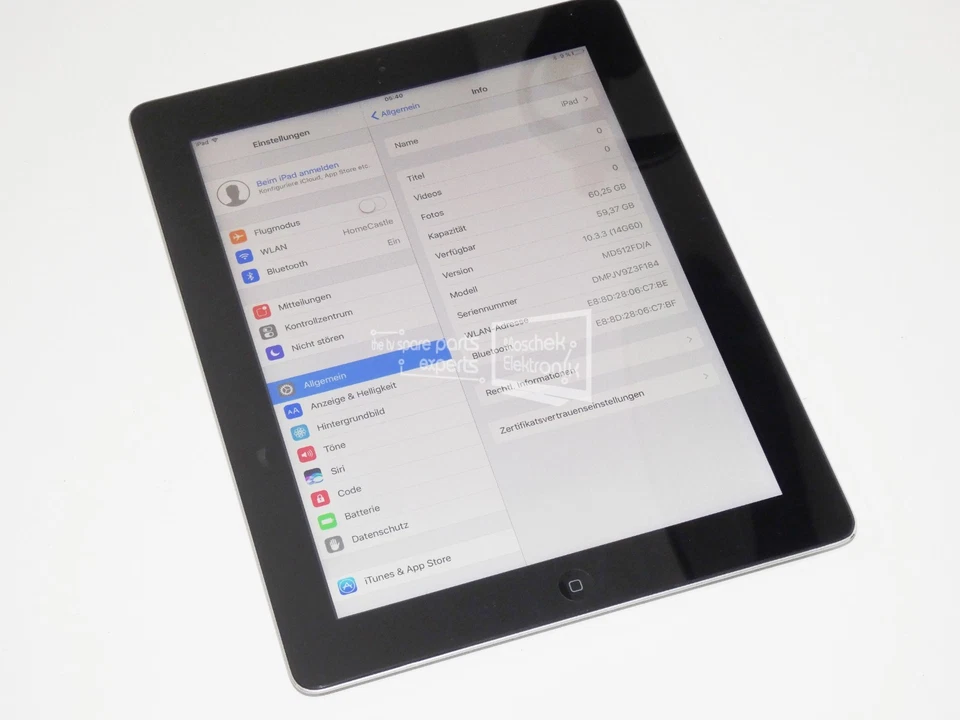 Apple iPad (4th generation) · 64GB · Wi-Fi, Foto 2 von 3