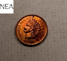 1901 Indian Head Penny Cent ~ Gem BU (red) ~ Four Diamonds! (I913)