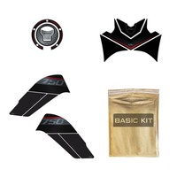 Kit Tank Basic Aufkleber 3D Kompatibel Mit Honda Transalp 750 2023-2024 Neutral