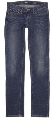 Levi's Slight Curve Damen Jeans blau Straight Slim Stretch W28 L34 (104677)