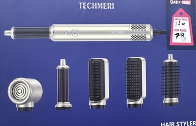 Techmeri Hair Styler Model MR-FS01-2 Navy Blue