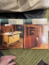 2 x Woodsmith Woodworking Books Bookcases Shelves & cabinets - The Home Workshop