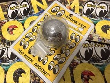 Mooneyes Area-1 Yokohama Japan - Chrome Shift Knob With Engraved Moon Logo