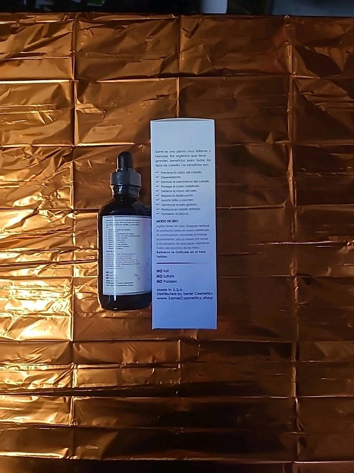 Gota de crecimiento para pérdida de cabello acedera N 4 oz más calmante Foto 4 de 4