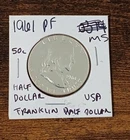 USA 1/2 Dollar~ Franklin Half Dollar 1961 Proof~* MS~ 50 Cents Silver Coin