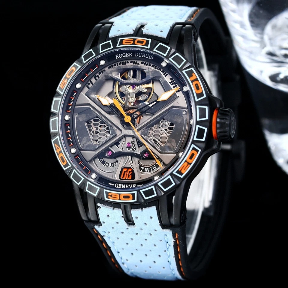 Reloj Hombre ROGER DUBUIS Serie Excalibur Cuerda Automática 46mm Foto 2 de 4