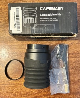 CAFEMASY Single Dose Hopper Compatible with Niche Zero Coffee Grinder Black