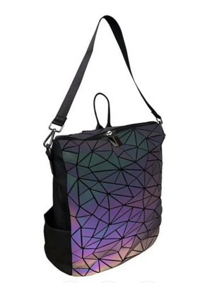 Amerileather Luminous Geometric Tote/Backpack