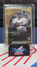 2025 Topps Museum - Kumar Rocker Framed Auto Gold 2/10 - #FMA-KR Rangers
