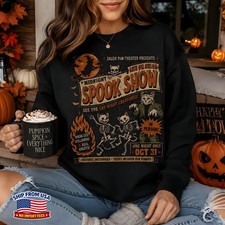 Halloween Black Cat Lover Sweatshirt
