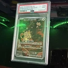 Team Rocket's Meowth 203/182 Illustration Rare 203 Destined Rivals PSA 9 Mint