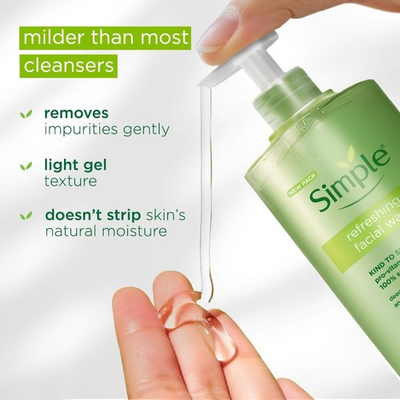 #ad #ad Simple Facial Cleanser for Sensitive Skin No Soap No Harsh Chemicals 250ml $110.99