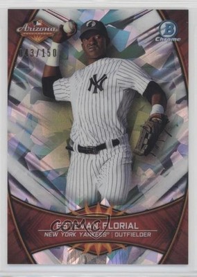2019 Bowman Chrome 2018 AFL Fall Stars Atomic Refractor /150 Estevan Florial v6p