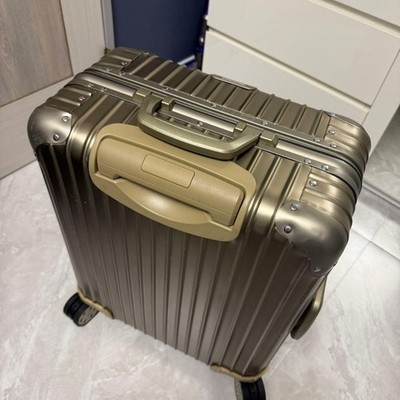 Rimowa Champagne Gold 45L 4 wheels Carry Case Suitcase | eBay