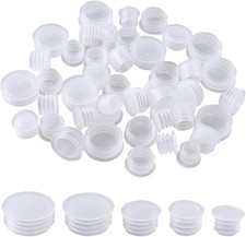 Plastic Salt Pepper Shaker Stopper 5 Sizes 3/8-3/4 Inch