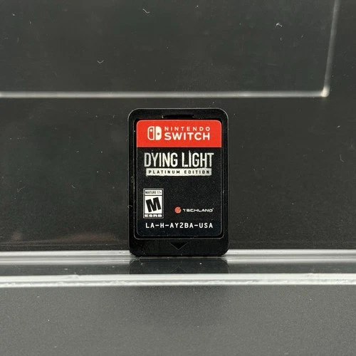 Dying Light Platinum Edition Nintendo Switch Tested Authentic Cartridge Only