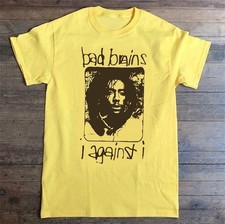 Bad Brains I Against I Reprint Rare T-shirt Classic Style Tee Vtg BH1794