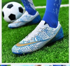 Men's Unbranded Soccer Cleats High-Top Athletic Football Shoes Size US 7 / EU 40