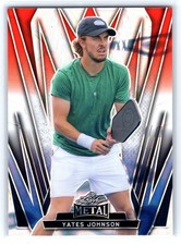 2024 Leaf Metal Pickleball #/25 Yates Johnson