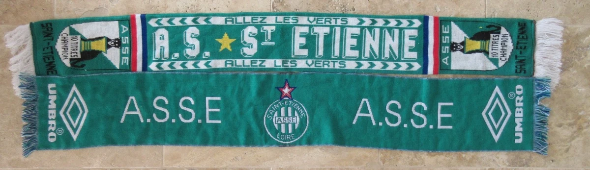 Écharpe xxl as saint-étienne 200cm x 40cm - Boutique des Verts