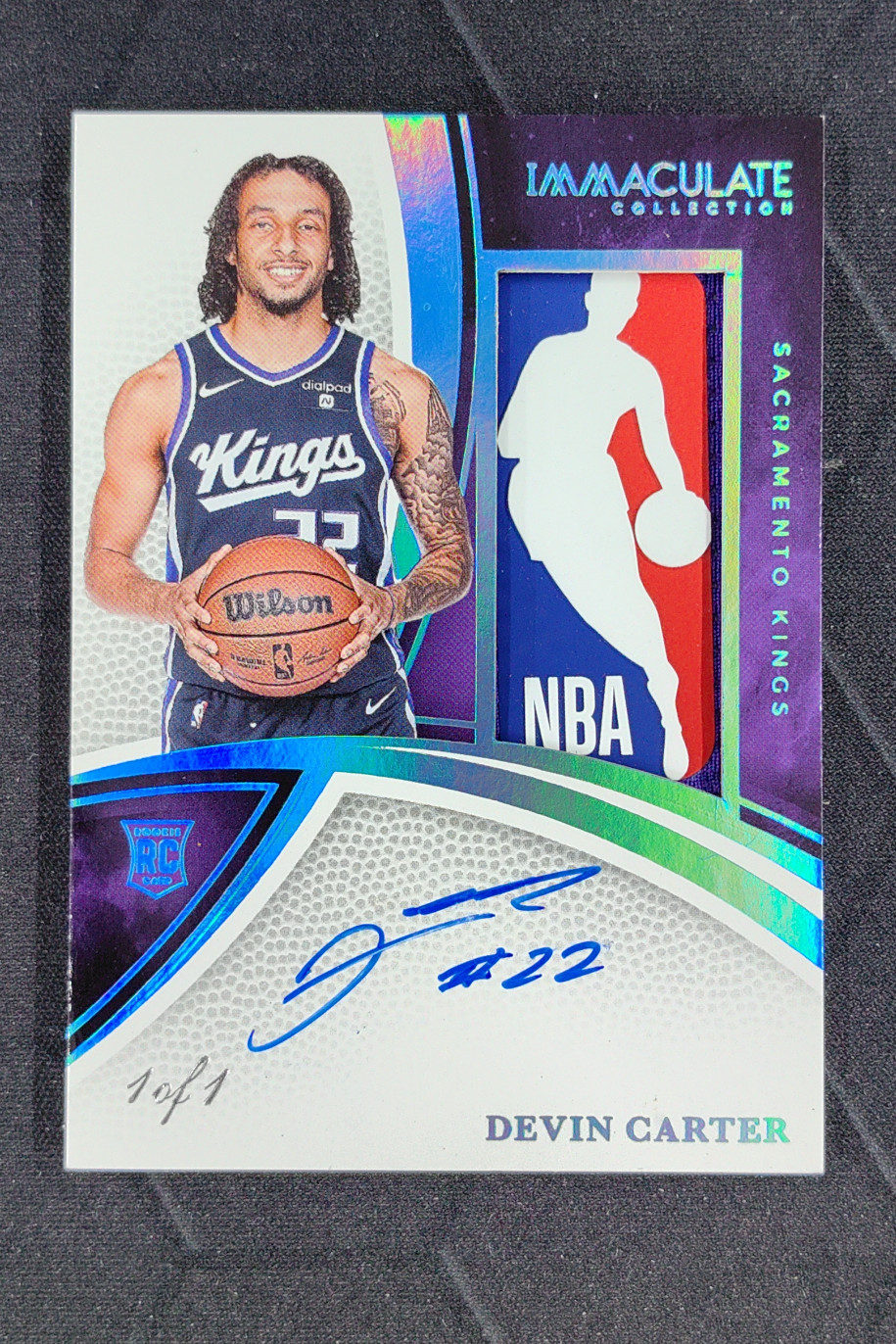 Devin Carter 2024 Immaculate #8 Rookie Logoman /5 Price Guide
