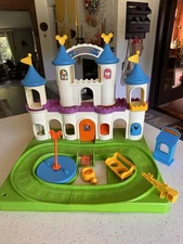 Disney Mickeytown Castle & Train Playset Vintage 90s Disney Playset