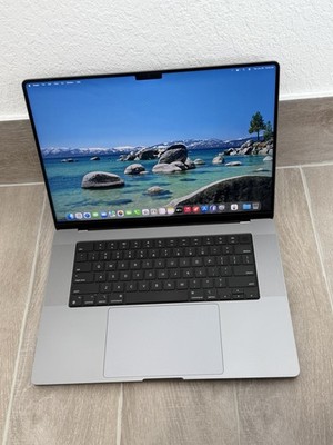 MacBook Pro M1 16-inch 16GB RAM 512GB SSD MK183LL/A 16-Core GPU 10-Core CPU Gray
