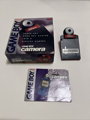 Nintendo GameBoy Camera Red Authentic Nice Shape - Free Shipping!