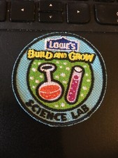 NEW Lowe's Build and Grow 2" Patch - Science Lab