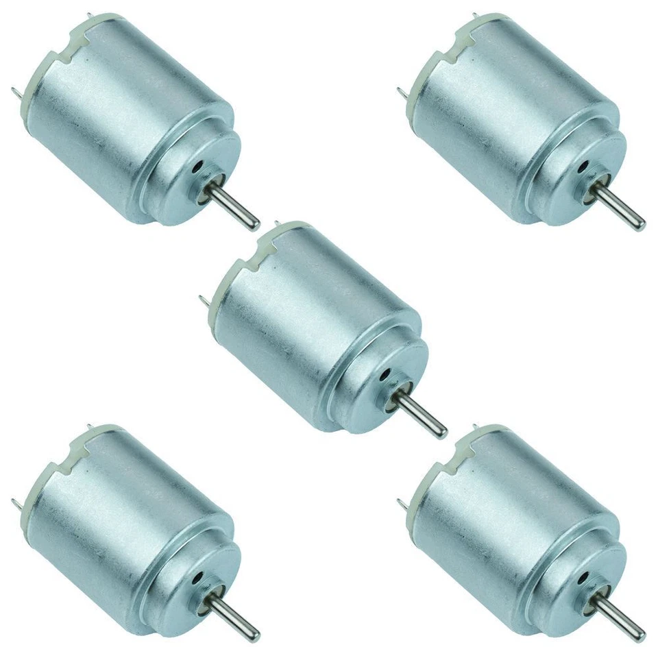 SWITCH ELECTRONICS 5 x 3V Round Miniature DC Motor 14,700rpm Mini