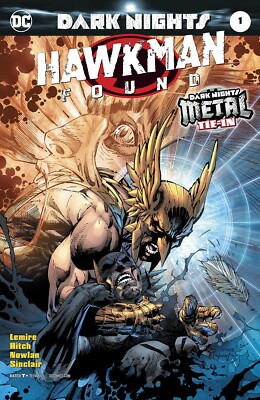 Hawkman Found #1 Jim Lee Cvr B DC NM 2017 | eBay