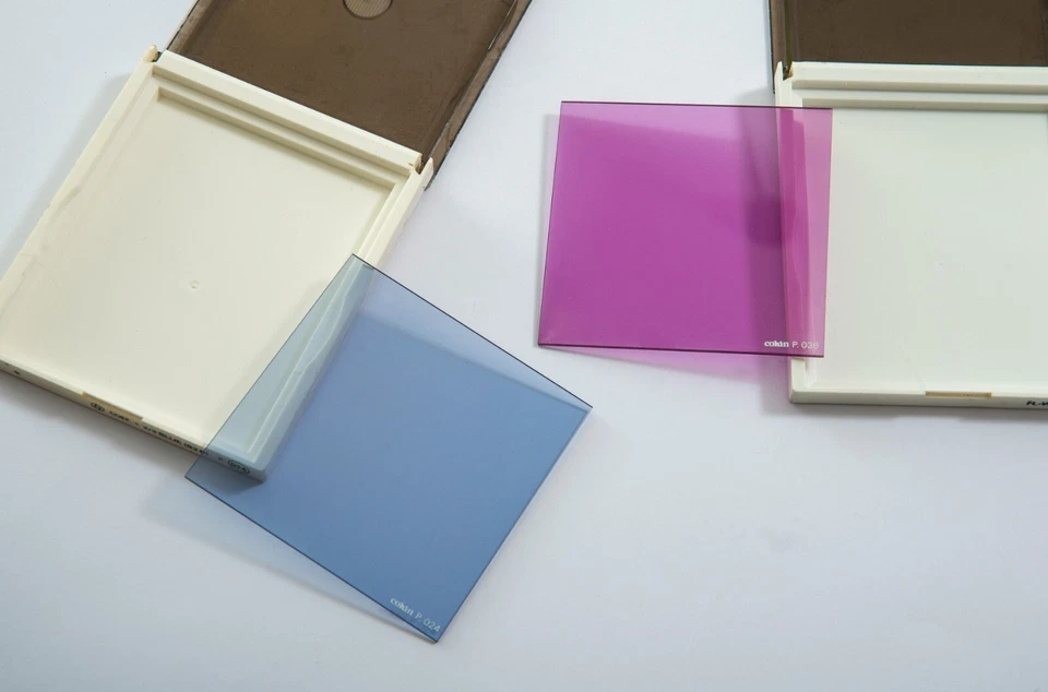 Cokin - P024 Blue 82B Filter. P036 FL-W Fluorescent to Warm Daylight. lot of 2. - Image 3 of 4