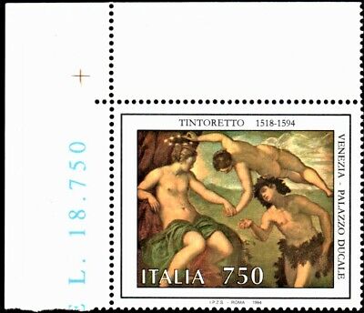 francobolli italia 1994 Tintoretto jacopo robusti centenario - Main Image