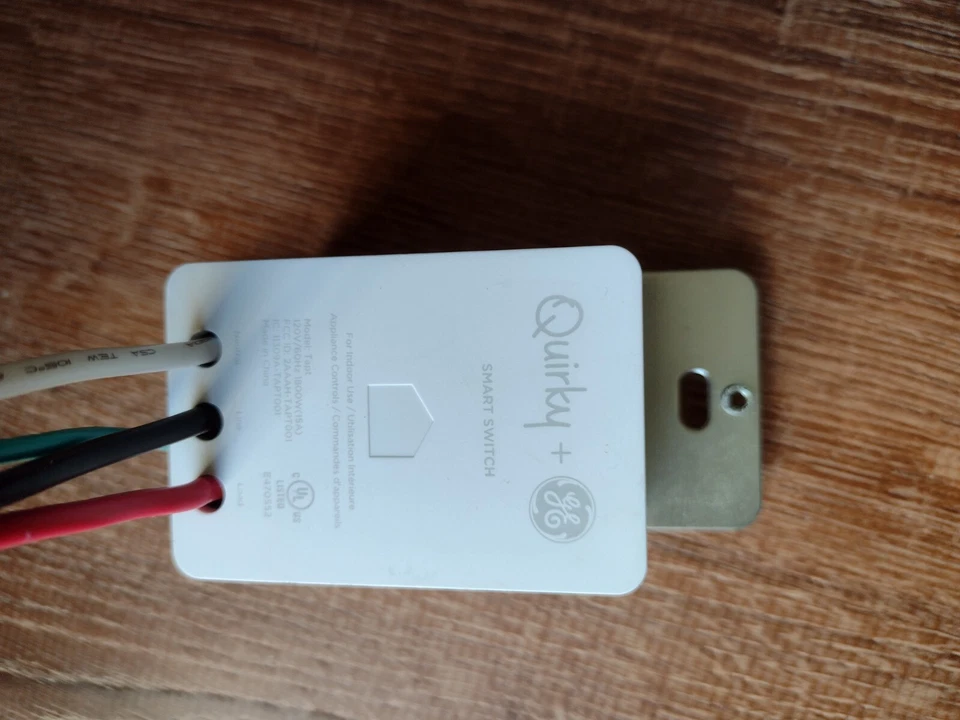 Quirky GE Tapt Smart Switch, google home amazon echo alexa wink.m5 SmartThings Foto 2 de 4