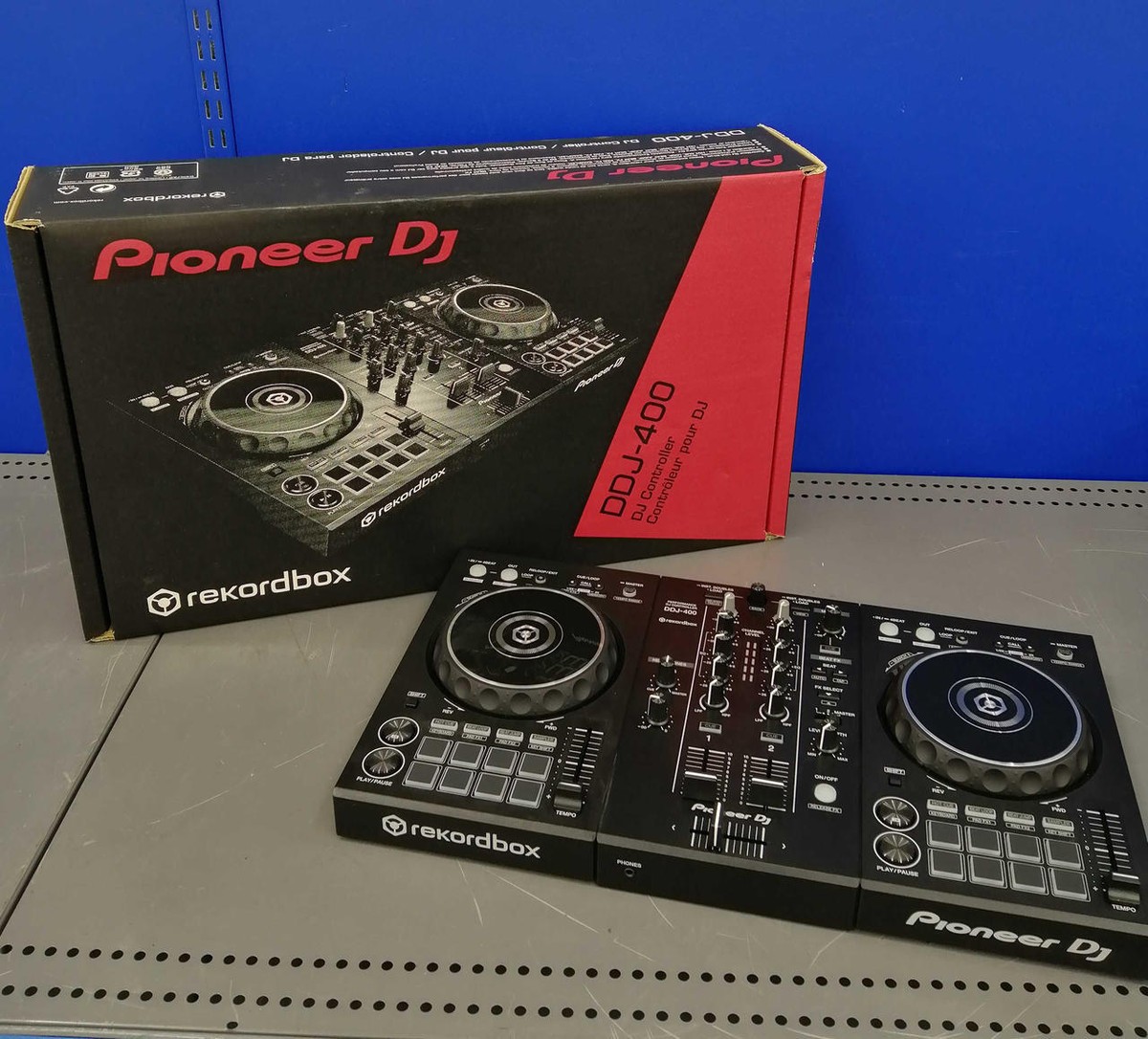 Pioneer DJ DDJ-400 Black DJ Controller 2-channel rekordbox