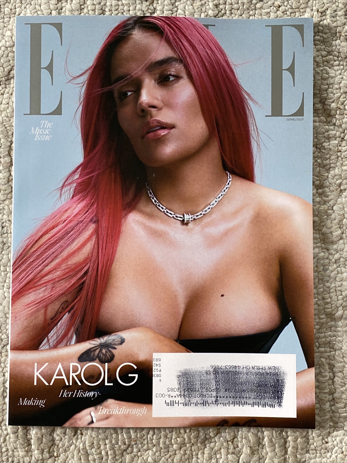 Elle Magazine July 2023 KAROLG Her History Making Breakthrough