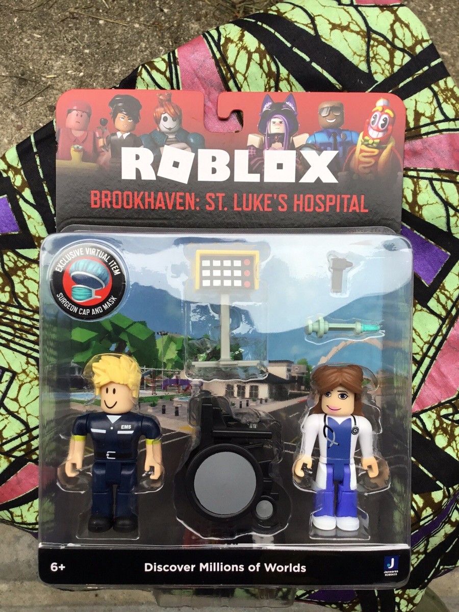 Roblox Brookhaven Luke's Hospital Pack Doctor Paramedic w