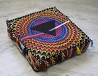 New Meditation Pillow & Box Cushion Cover 18" Inches Square Covers Multi Mandala