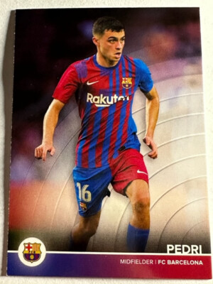 Topps FC Barcelona Team Set 2021/22 Trading Card Pedri