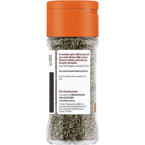 Masterfoods Fennel Seed Whole Seasoning Blend 26g - Bild 3 von 3