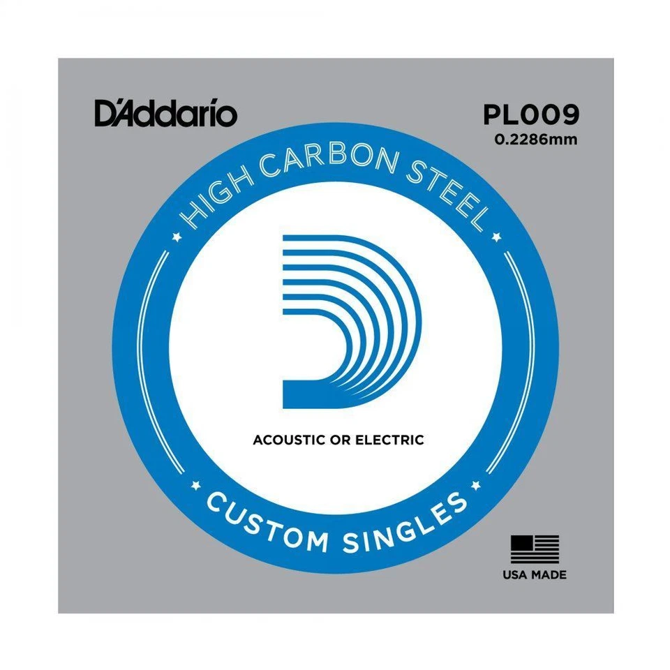 D'Addario Plain Single Guitar Strings
