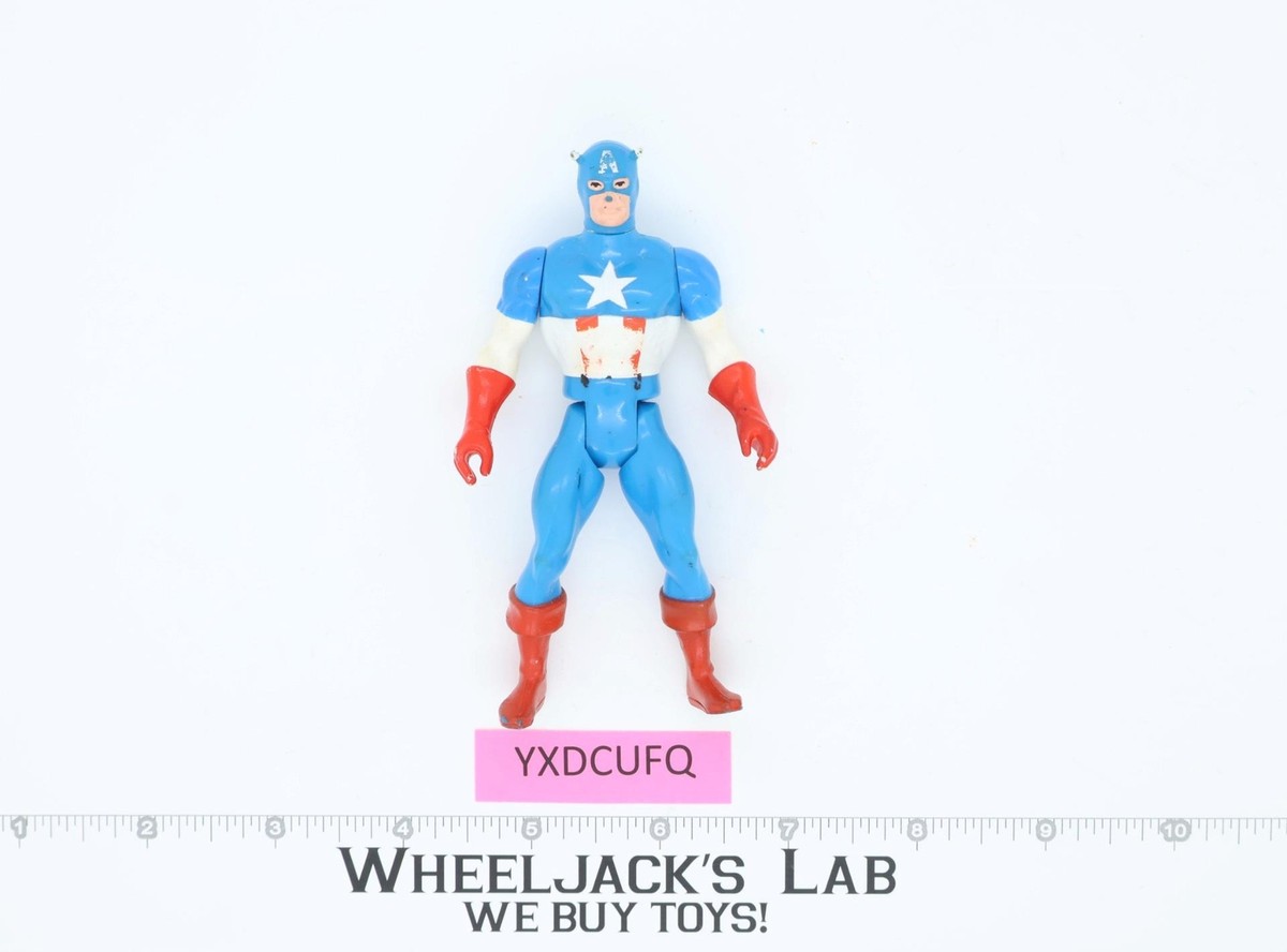 アメコミ secret wars mattel captain america 1984 Captain America Secret Wars Super Heroes Mattel 1984 Vintage