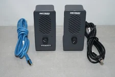 ^ Lot 2x Zetron Amplified Console Speakers 950-0884