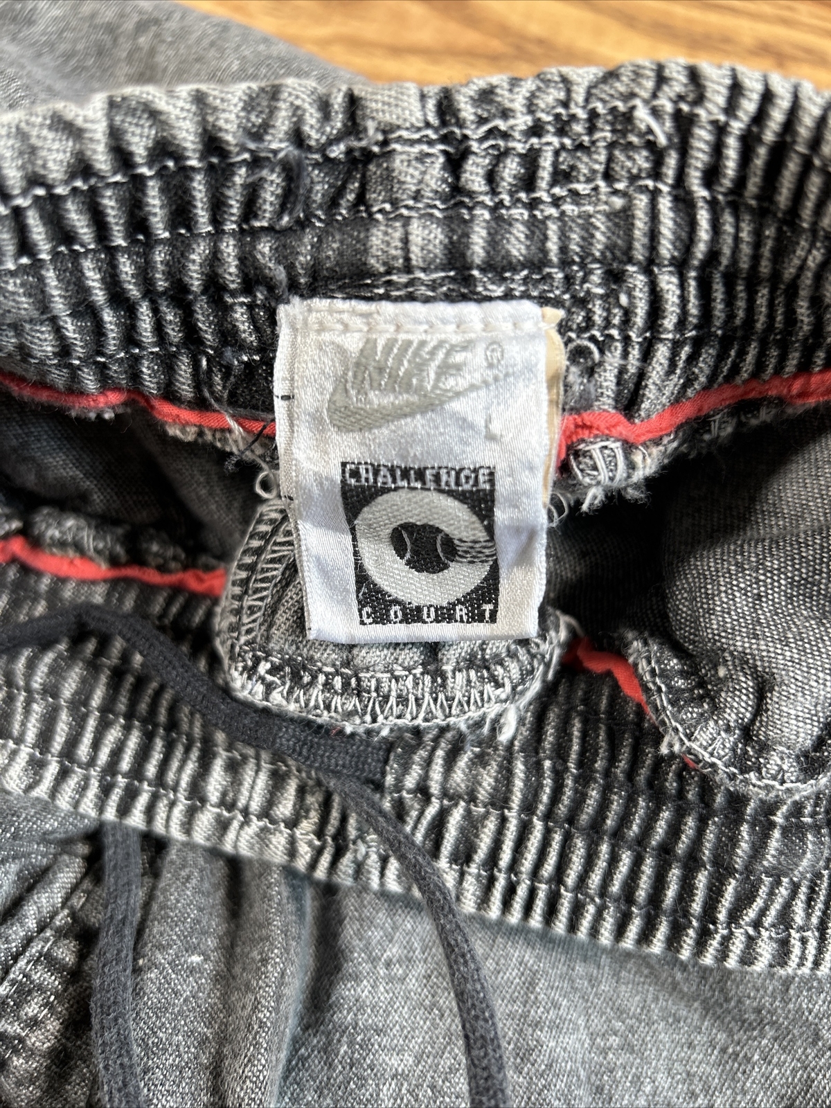 VTG Nike Andre Agassi French Open Challenge Court Denim Tennis Shorts 90s Large eBay