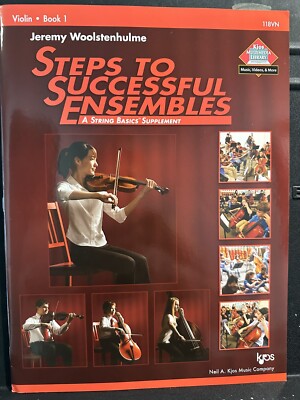 Steps to Successful Ensembles, Book 1: Violin - by Jeremy Woolstenhulme